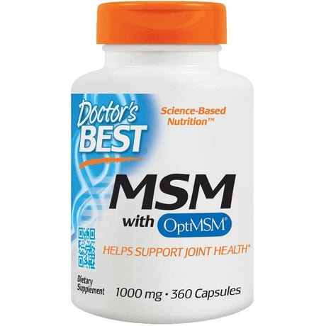 Siarka Doctor's BEST MSM with OptiMSM 1000 mg 360 caps - Sklep Witaminki.pl