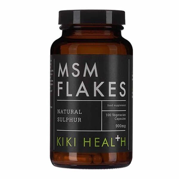 Kiki Health MSM Flakes 900mg 100 vcaps Siarka - Sklep Witaminki.pl