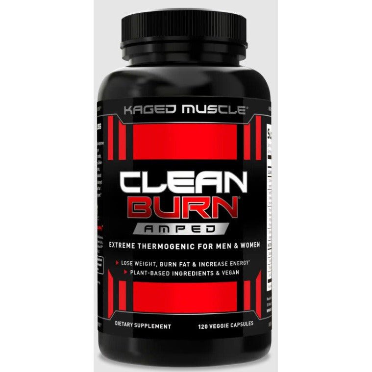Kaged Muscle Clean Burn Amped 120 vcaps Spalacz tłuszczu - Sklep Witaminki.pl
