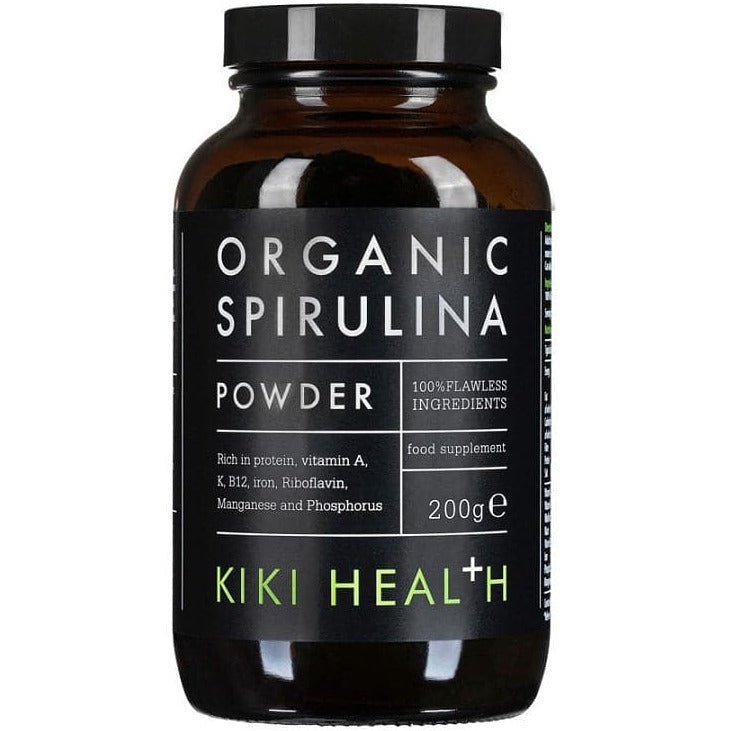 Kiki Health Spirulina Organic Powder 200 g Spirulina - Sklep Witaminki.pl