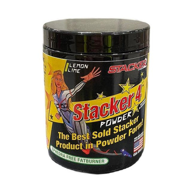 Stacker2 Europe Stacker 4 Powder Lemon Lime 150 g - Sklep Witaminki.pl