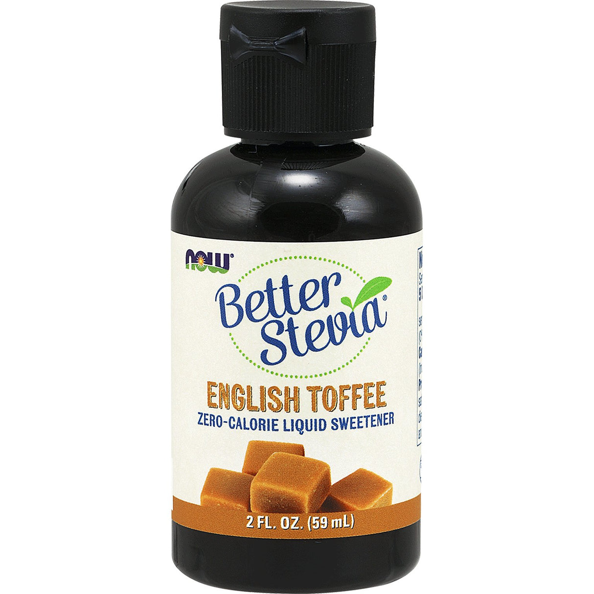 Stewia NOW Foods Better Stevia Liquid English Toffee 59 ml - Sklep Witaminki.pl