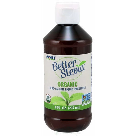 Stewia NOW Foods Better Stevia Liquid Organic 237 ml - Sklep Witaminki.pl