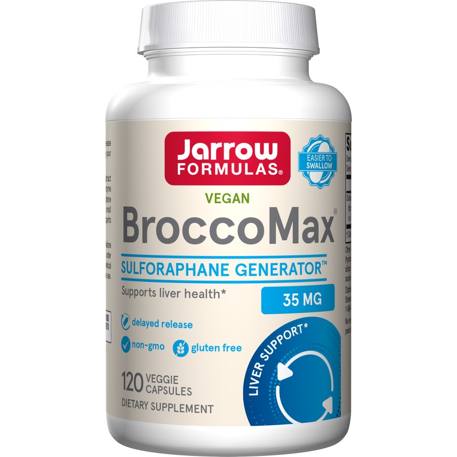 Sulforafan Jarrow Formulas BroccoMax 120 vcaps - Sklep Witaminki.pl