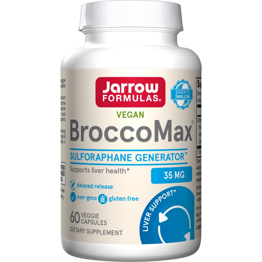 Sulforafan Jarrow Formulas BroccoMax 60 vcaps - Sklep Witaminki.pl