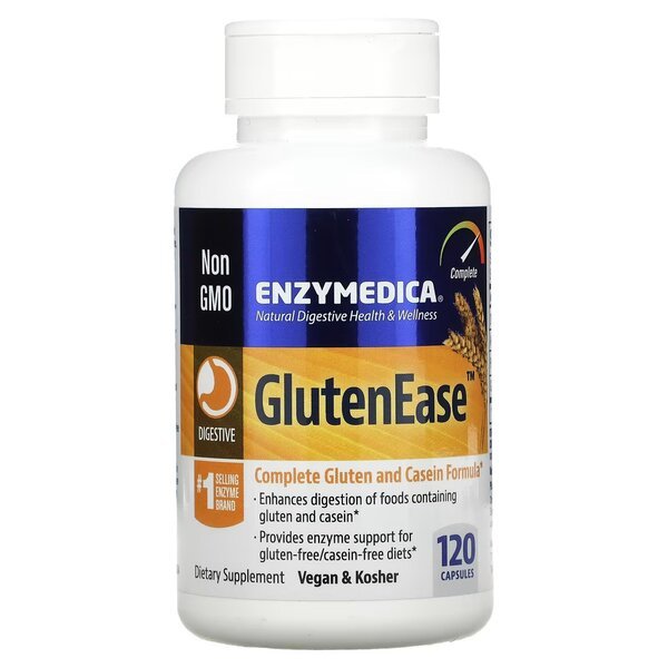Enzymedica GlutenEase 120 caps Trawienie glutenu - Sklep Witaminki.pl