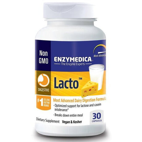 Trawienie laktozy Enzymedica Lacto 30 caps - Sklep Witaminki.pl
