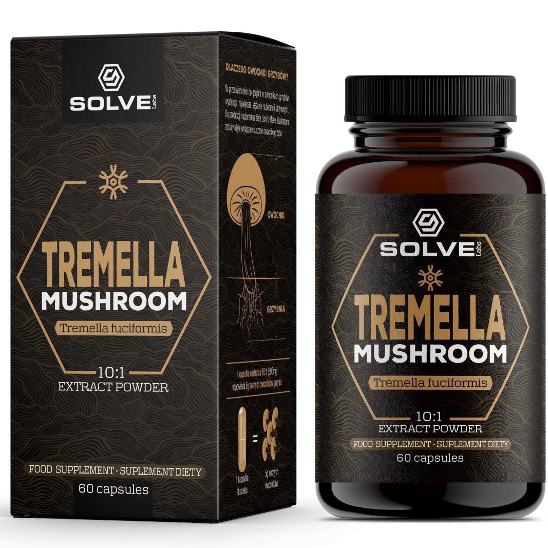 Tremella Solve Labs Tremella Mushroom 60 caps - Sklep Witaminki.pl