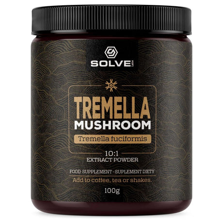 Tremella Solve Labs Tremella Mushroom Powder 100g - Sklep Witaminki.pl
