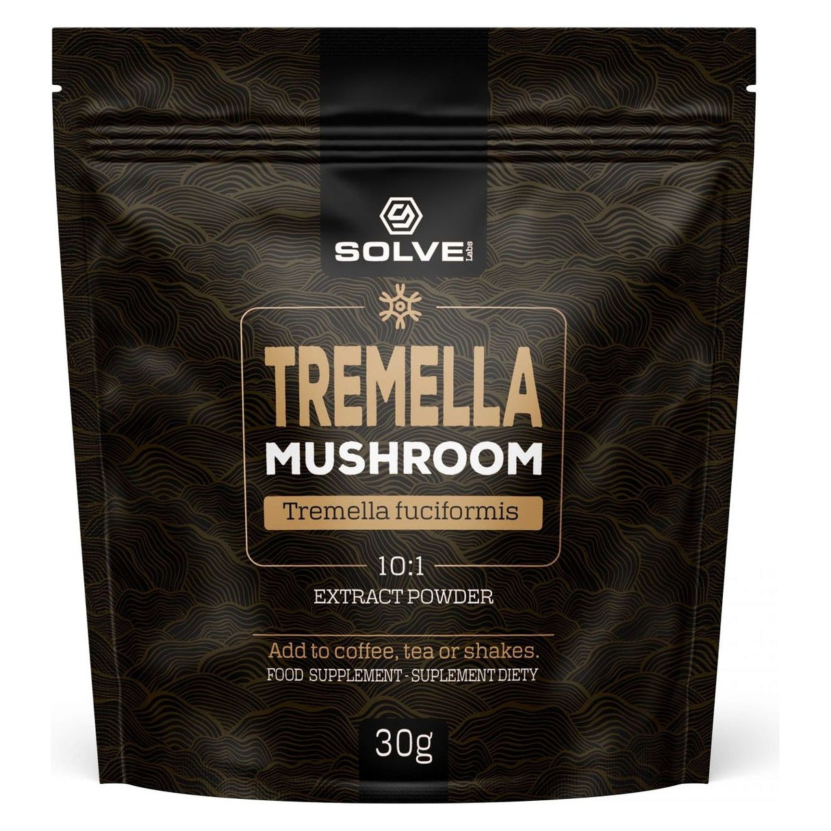 Tremella Solve Labs Tremella Mushroom Powder 30g - Sklep Witaminki.pl