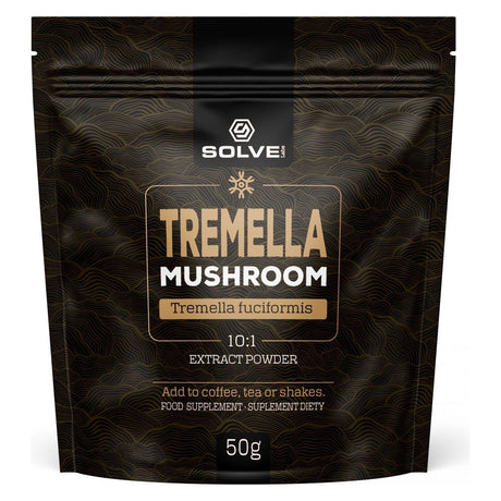 Tremella Solve Labs Tremella Mushroom Powder 50g - Sklep Witaminki.pl