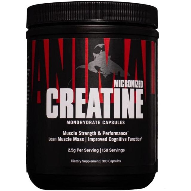 Universal Nutrition Micronized Creatine Monohydrate Capsules 300 caps - Sklep Witaminki.pl