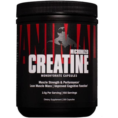Universal Nutrition Micronized Creatine Monohydrate Capsules 300 caps - Sklep Witaminki.pl