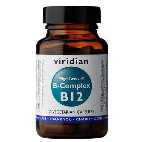 Viridian High Twelve B-Complex B12 30 caps - Sklep Witaminki.pl