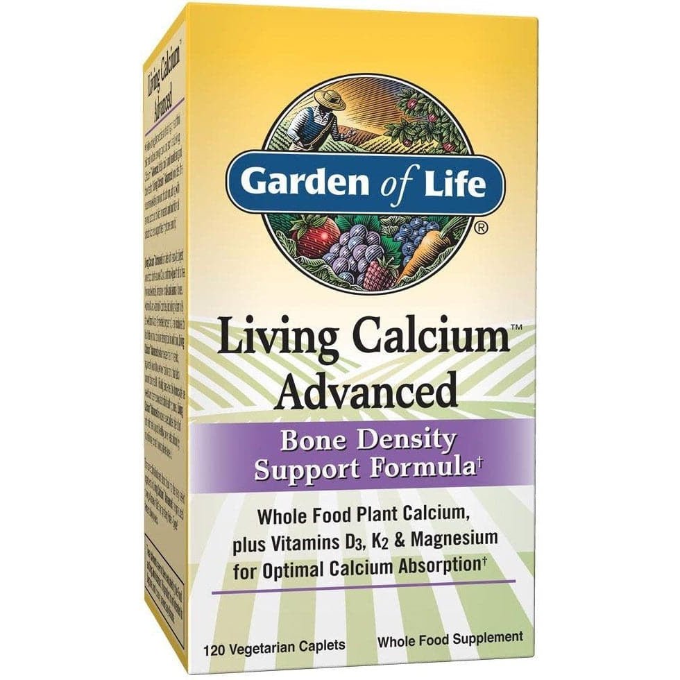 Garden of Life Living Calcium Advanced 120 vcaps Wapń - Sklep Witaminki.pl