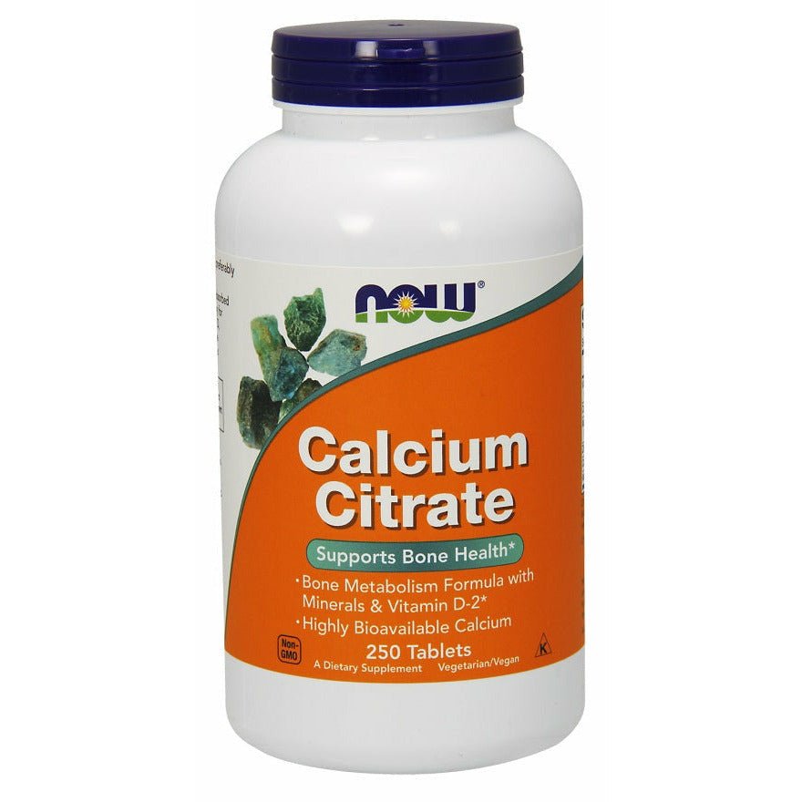 Wapń NOW Foods Calcium Citrate Pure Powder 227 g - Sklep Witaminki.pl