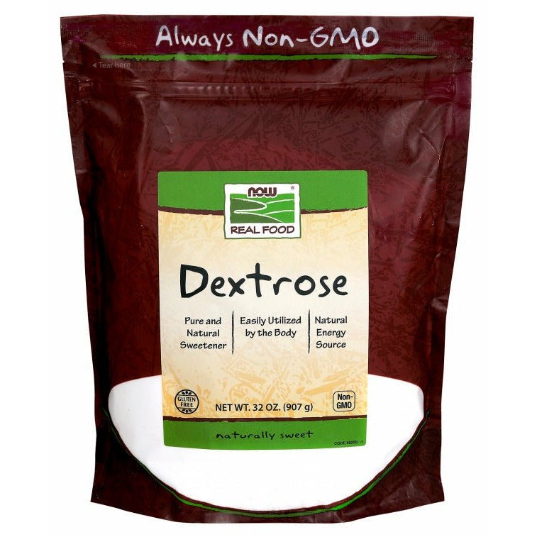 NOW Foods Dextrose 907 g Węglowodany - Sklep Witaminki.pl