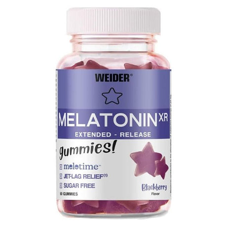 Weider Melatonin XR Blackberry 60 gummies - Sklep Witaminki.pl