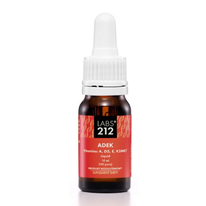 Labs212 ADEK 10 ml Witamina A + D + E + K - Sklep Witaminki.pl