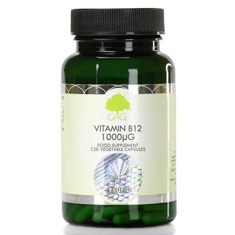 G&G Witamina B12 120 caps Witamina B12 - Kobalamina - Sklep Witaminki.pl