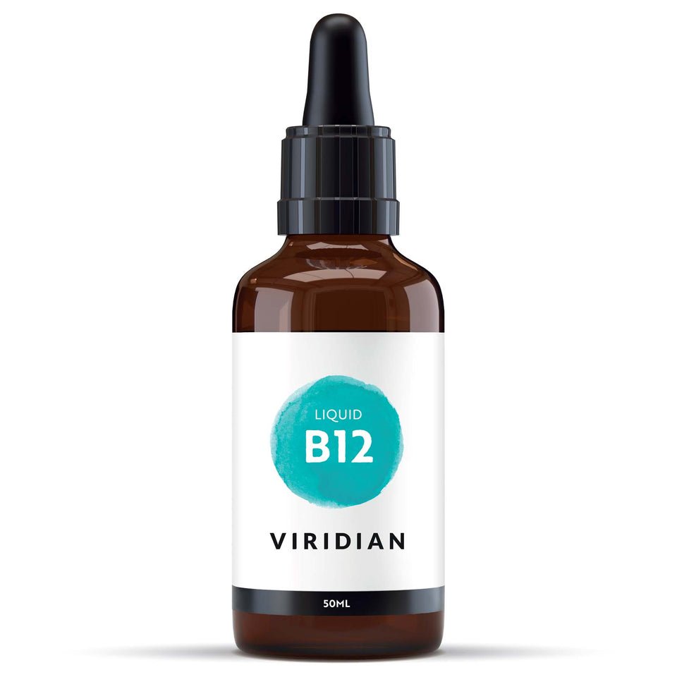 Witamina B12 - Kobalamina Viridian Liquid B12 50 ml - Sklep Witaminki.pl