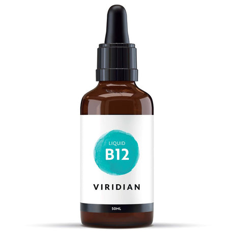 Witamina B12 - Kobalamina Viridian Liquid B12 50 ml - Sklep Witaminki.pl