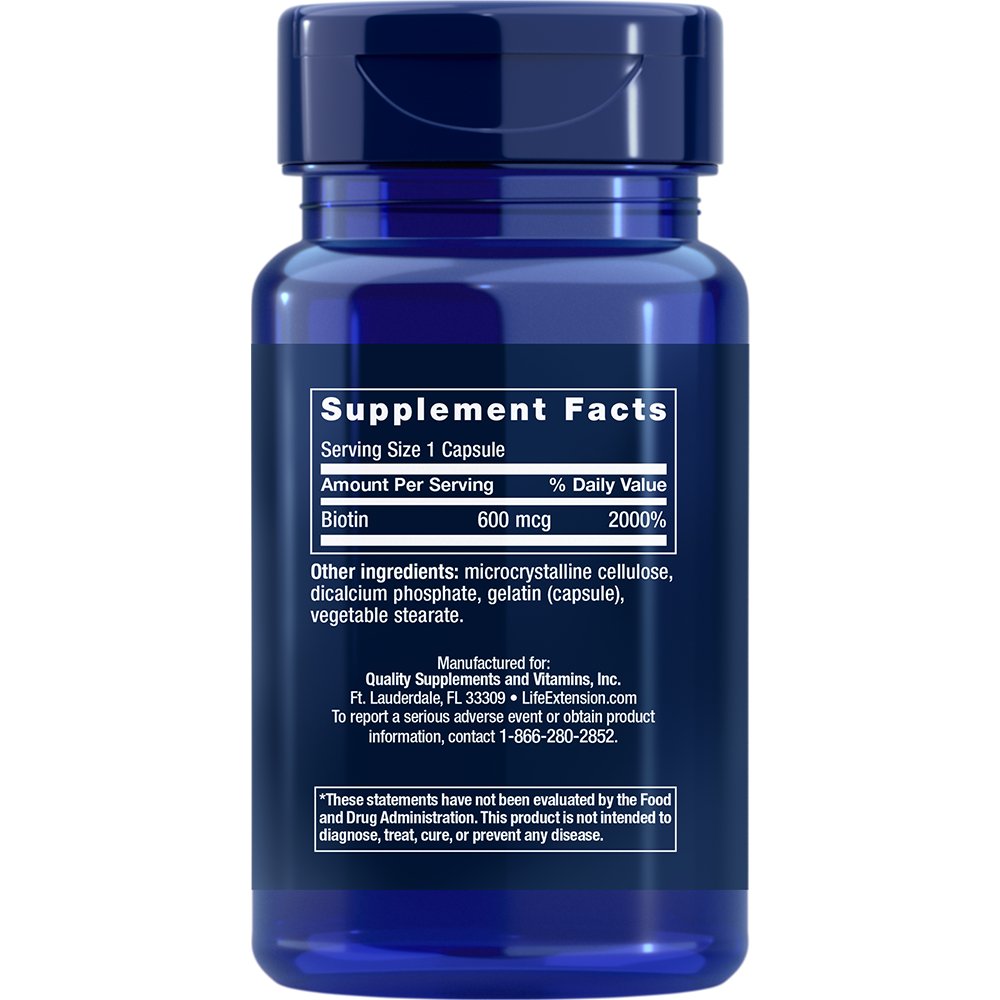 Life Extension Vitamin B3 Niacin 500 mg 100 caps Witamina B3 - Niacyna - Sklep Witaminki.pl