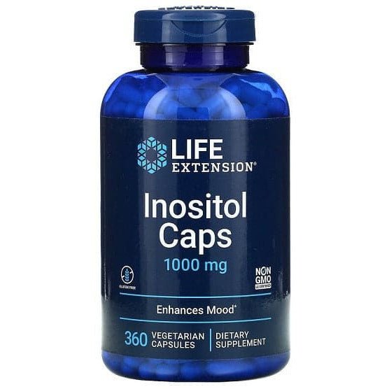 Witamina B8 - Inozytol Life Extension Inositol Caps 1000 mg 360 vcaps - Sklep Witaminki.pl