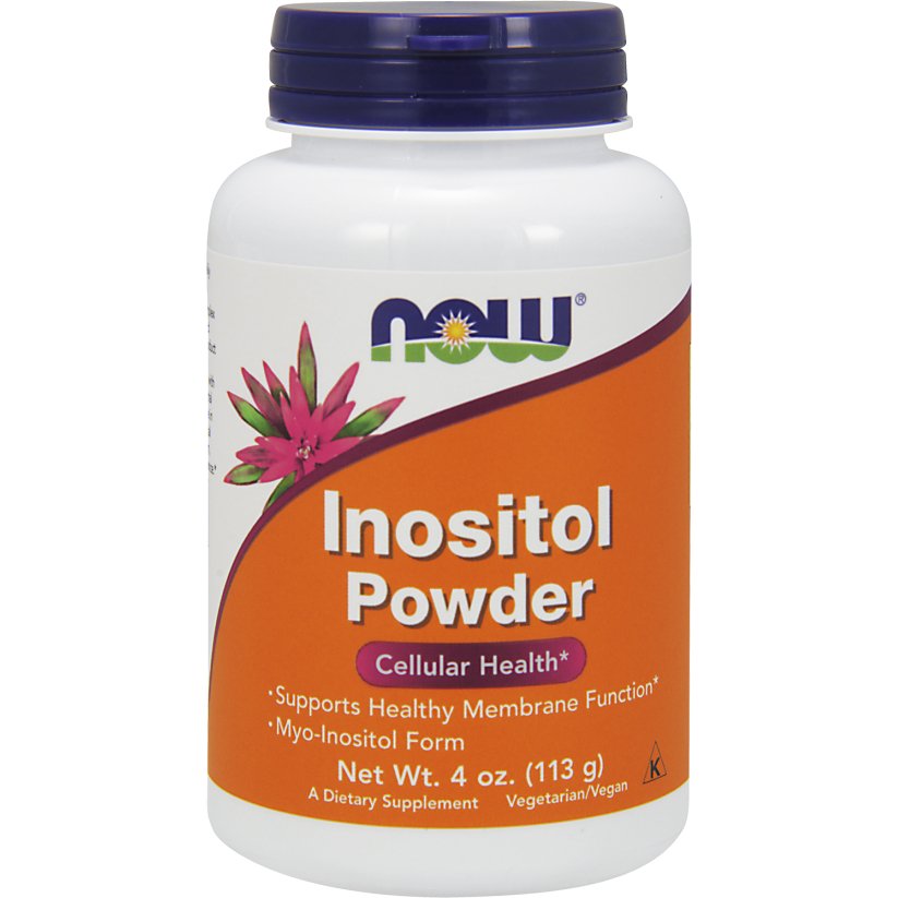 NOW Foods Inositol Powder 113 g Witamina B8 - Inozytol - Sklep Witaminki.pl