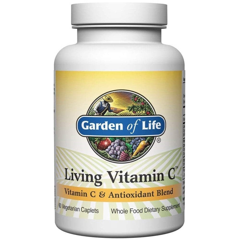 Garden of Life Living Vitamin C 60 vcaps Witamina C - Sklep Witaminki.pl