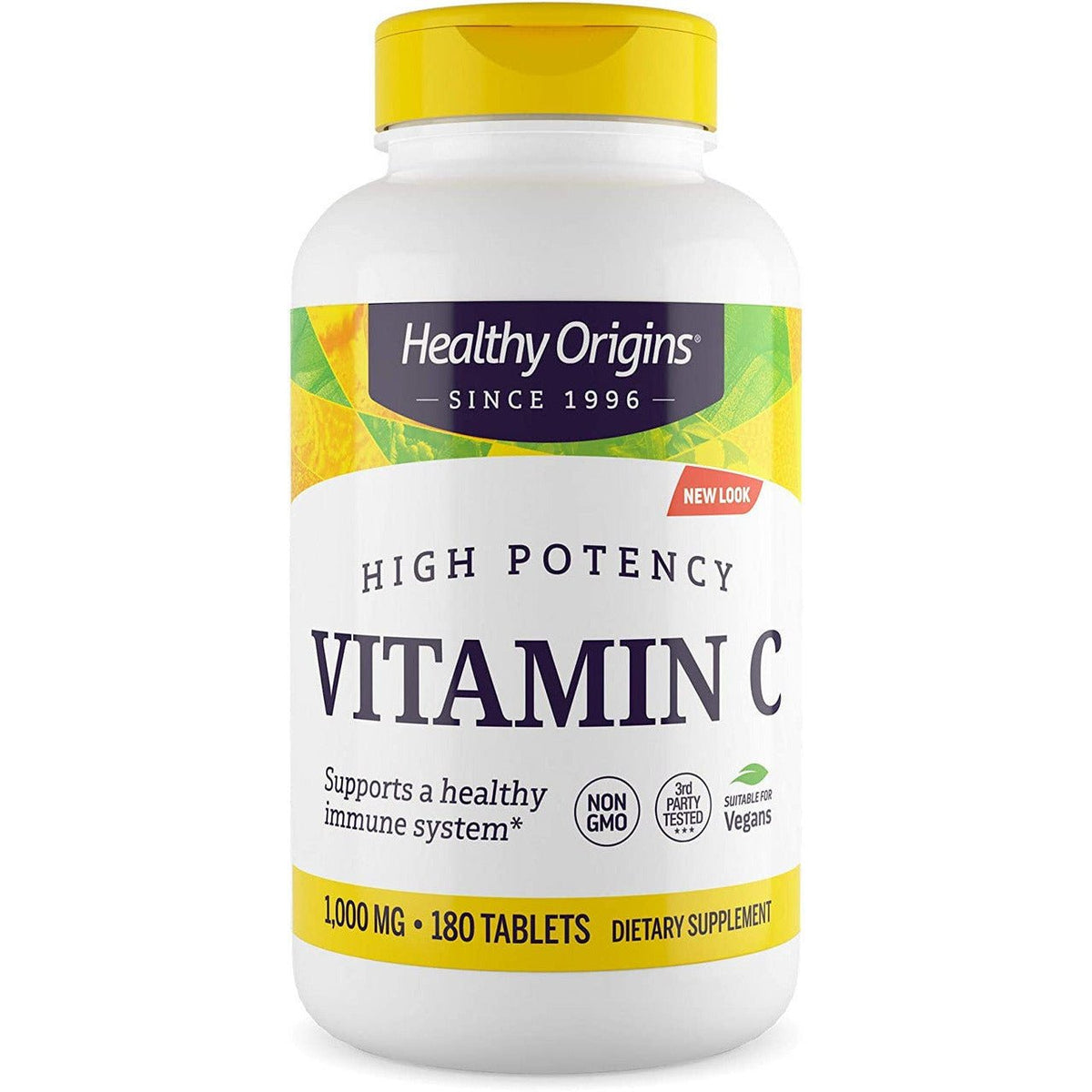 Healthy Origins Vitamin C 1000 mg Tablets 180 tabs Witamina C - Sklep Witaminki.pl