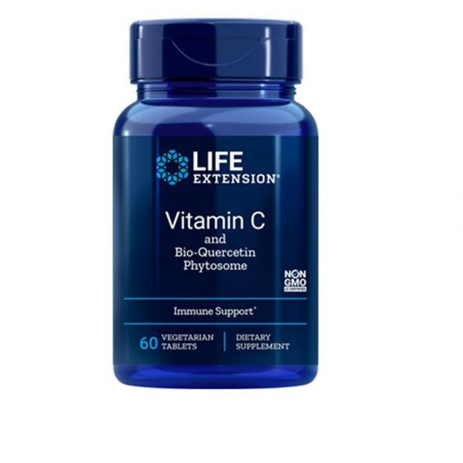 Witamina C Life Extension Vitamin C and Bio-Quercetin Phytosome 60 vegetarian tabs - Sklep Witaminki.pl