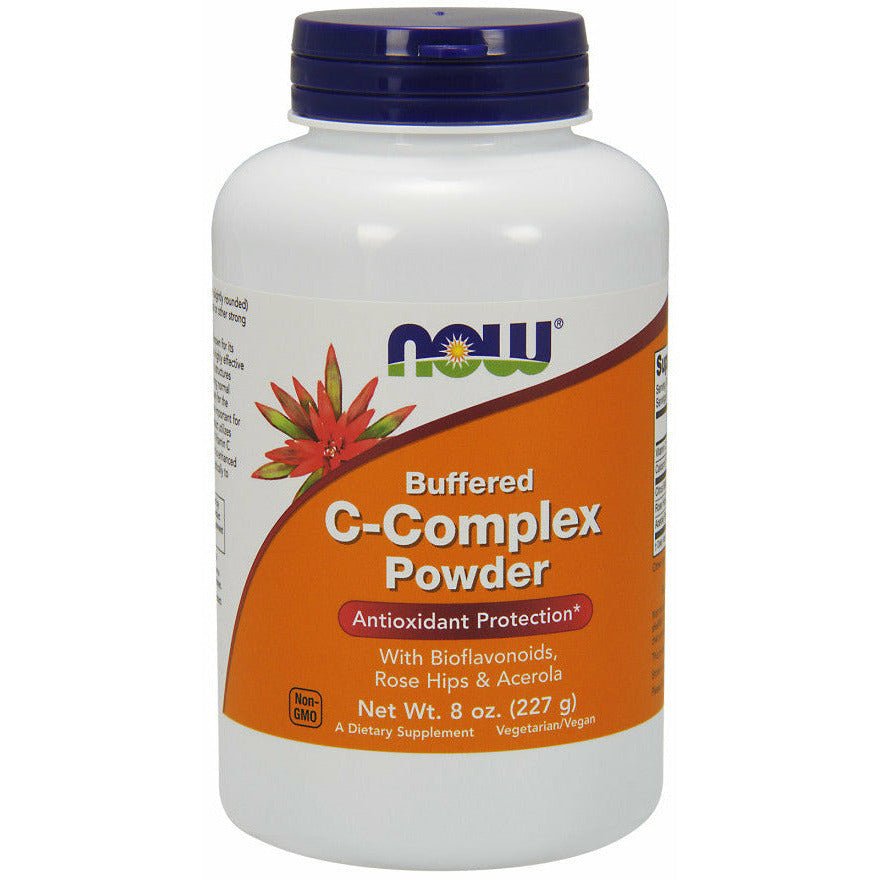 NOW Foods Vitamin C - Complex Powder Buffered 227 g Witamina C - Sklep Witaminki.pl