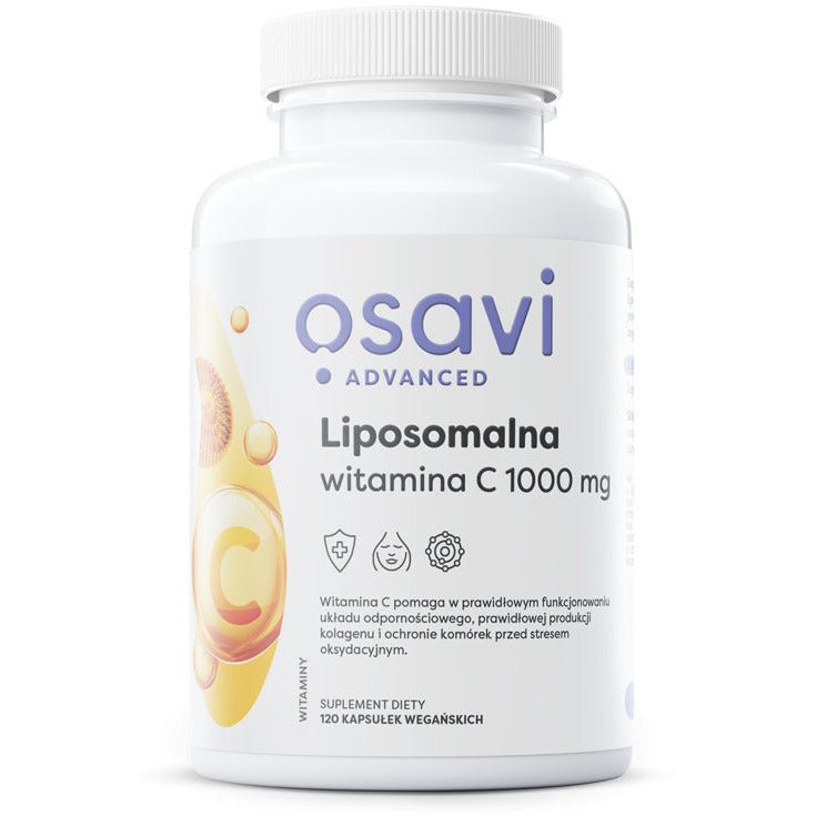 Witamina C Osavi Liposomalna Witamina C 1000mg 120 vcaps - Sklep Witaminki.pl