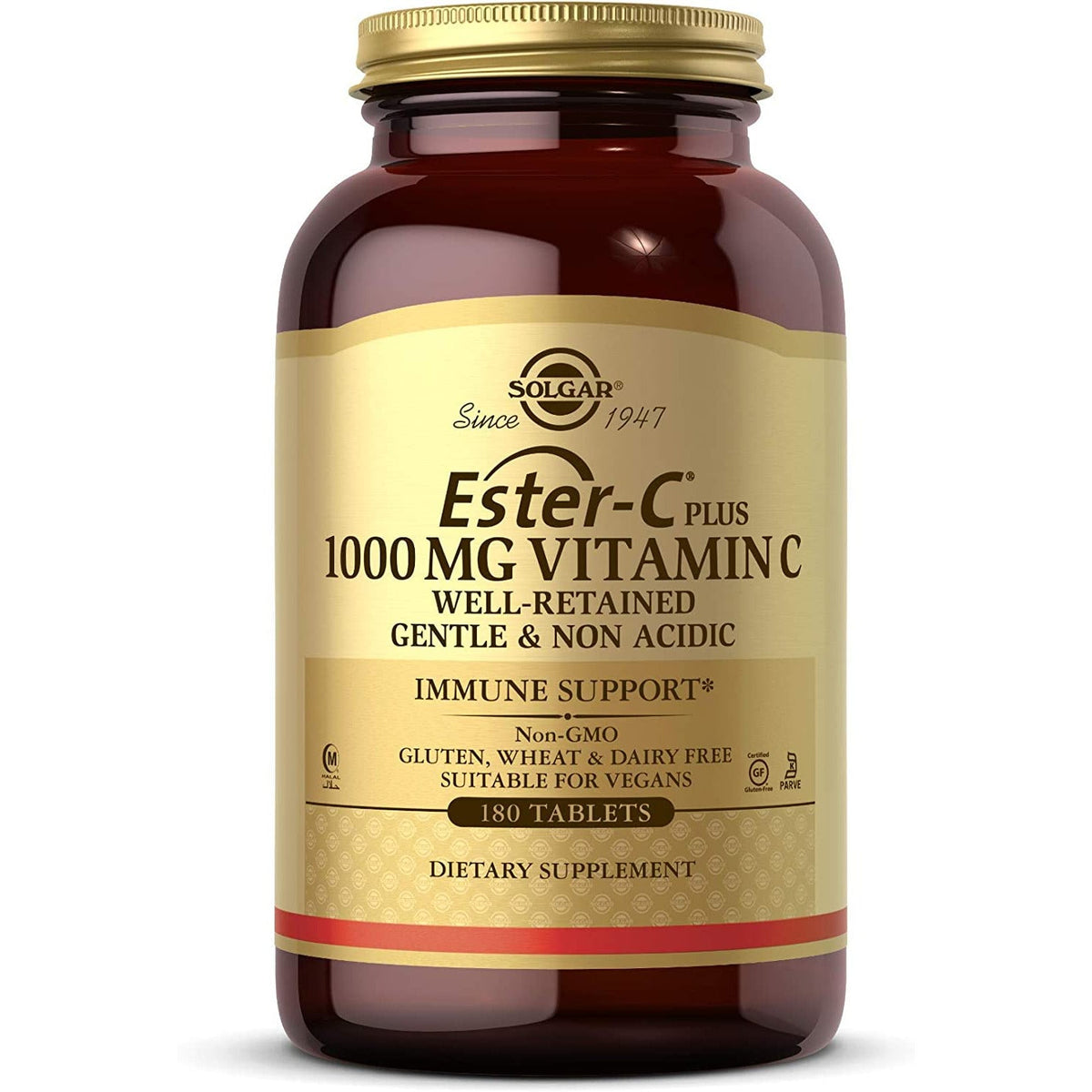 Solgar Ester - C plus 1000 mg Vitamin C 180 tabs Witamina C - Sklep Witaminki.pl