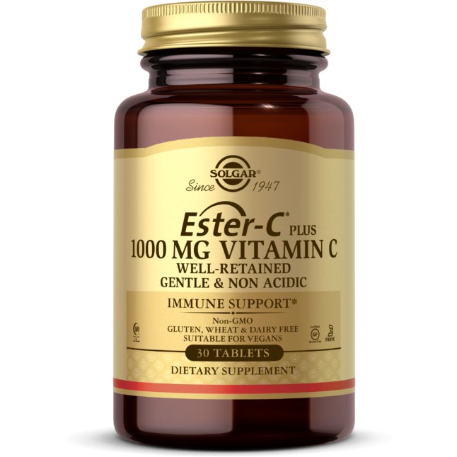 Solgar Ester - C plus 1000 mg Vitamin C 30 tabs Witamina C - Sklep Witaminki.pl