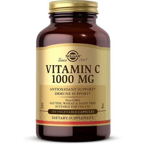 Witamina C Solgar Vitamin C 1000 mg Capsules 100 vcaps - Sklep Witaminki.pl