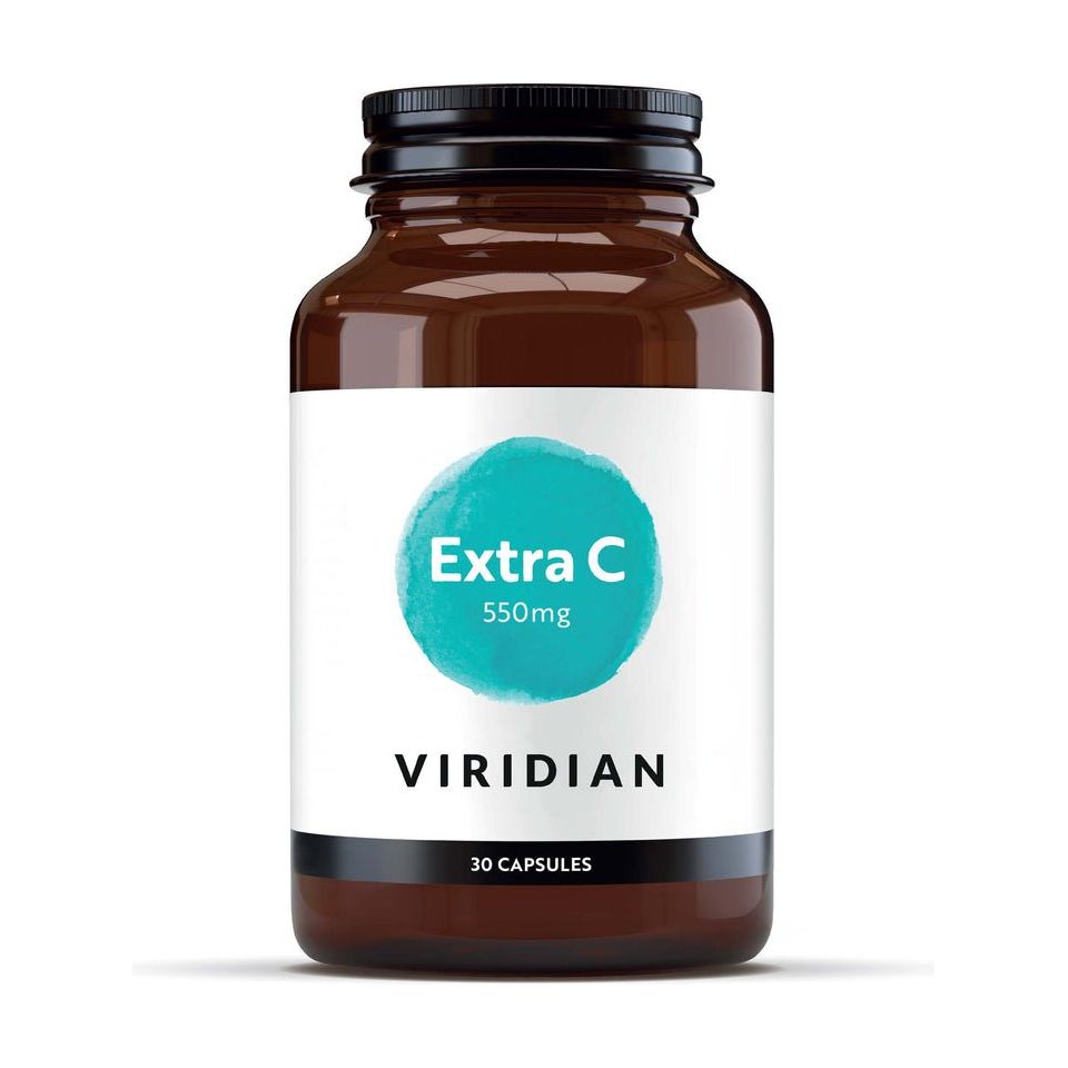 Viridian Extra C 550 mg 30 caps Witamina C - Sklep Witaminki.pl