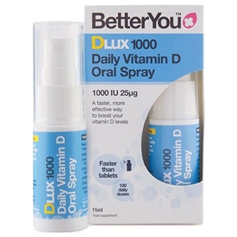 BetterYou D1000 Daily Oral Spray 15 ml Witamina D3 - Sklep Witaminki.pl
