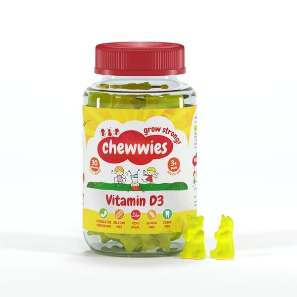Chewwies Vitamin D3 30 chewwies Lemon Witamina D3 - Sklep Witaminki.pl