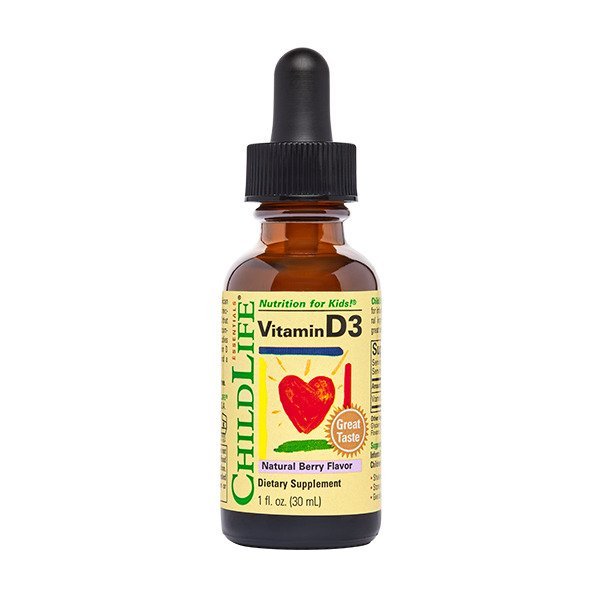 Witamina D3 dla Dzieci Child Life Vitamin D3 Natural Berry 30 ml - Sklep Witaminki.pl