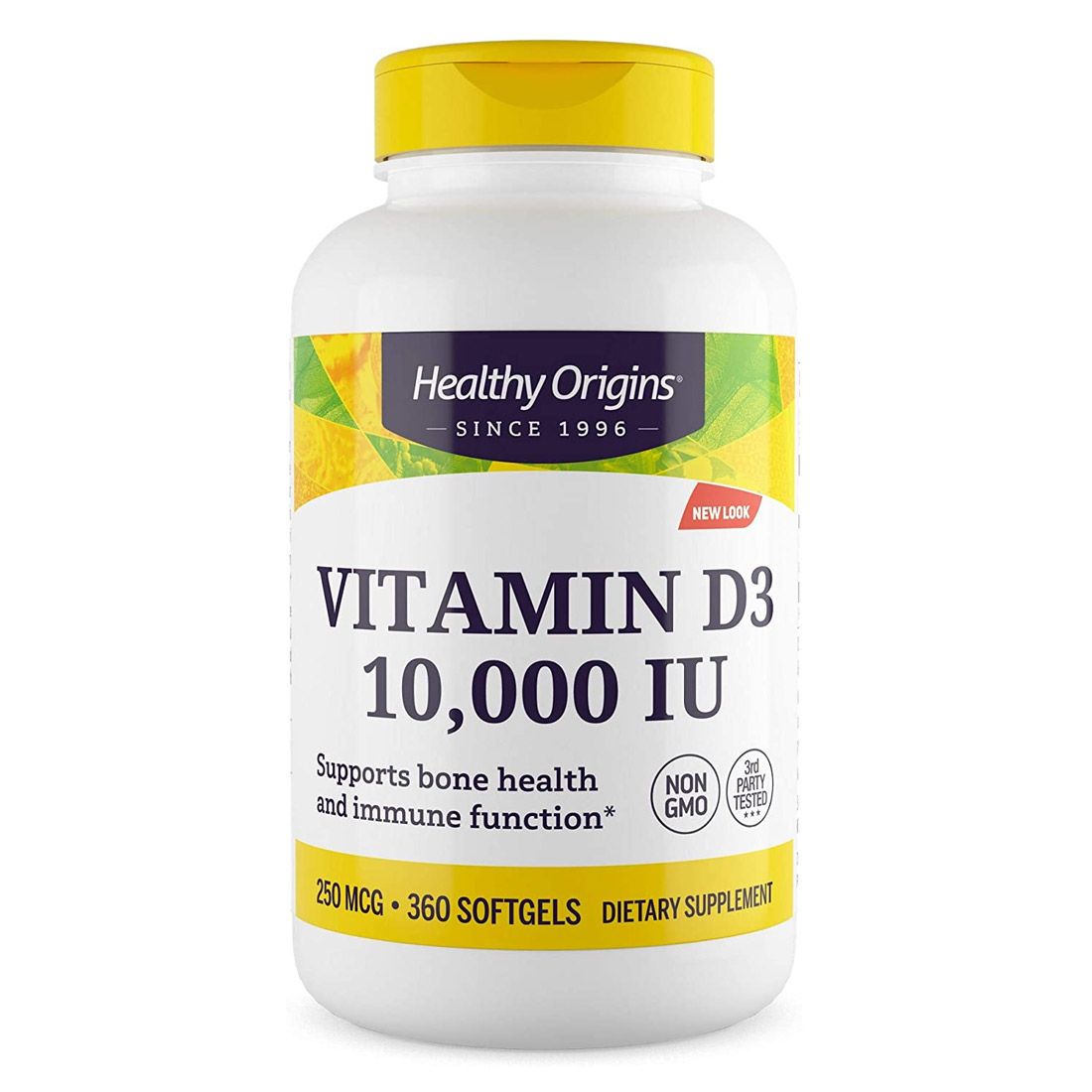 Healthy Origins Vitamin D3 10000 IU 0 Witamina D3 - Sklep Witaminki.pl