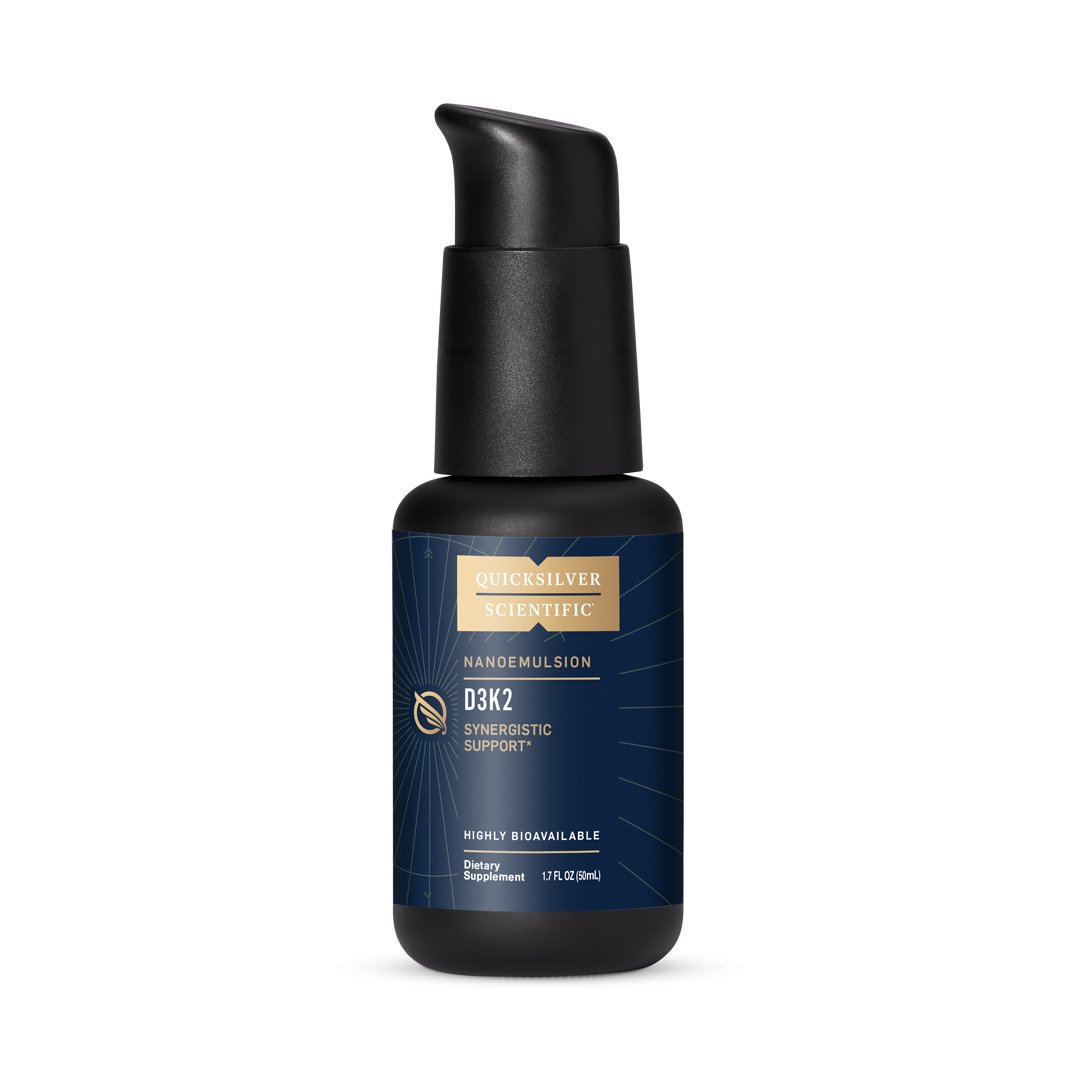 Quicksilver Scientific Nanoemulsified D3 K2 50 ml Witamina D3 + K2 - Sklep Witaminki.pl