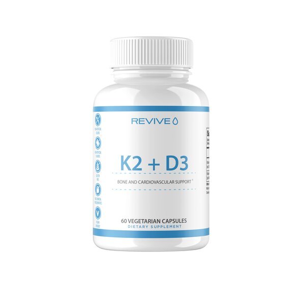 Revive K2 + D3 60 vcaps Witamina D3 + K2 - Sklep Witaminki.pl
