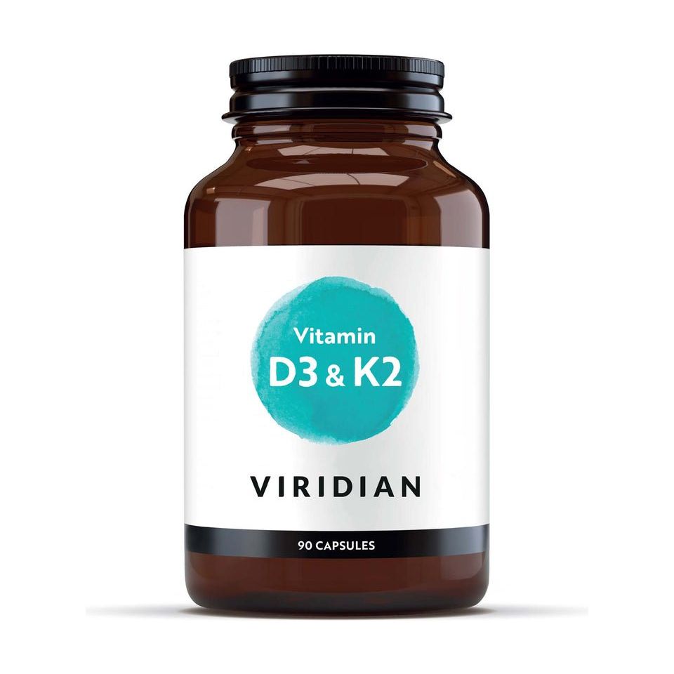 Viridian Vitamin D3 & K2 90 caps Witamina D3 + K2 - Sklep Witaminki.pl
