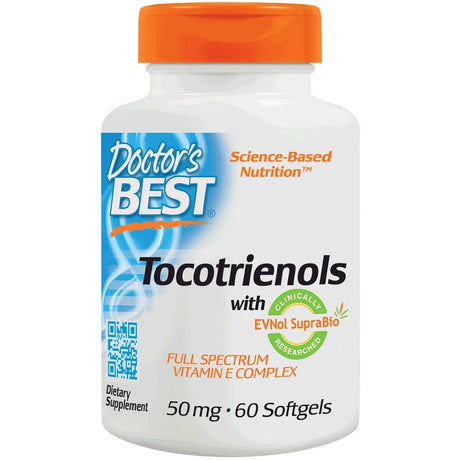 Witamina E Doctor's BEST Tocotrienols 50 mg 60 softgels - Sklep Witaminki.pl
