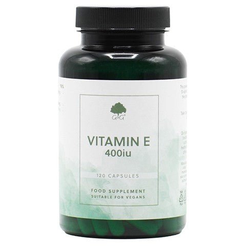 G&G Naturalna witamina E 400iu 120 caps Witamina E - Sklep Witaminki.pl