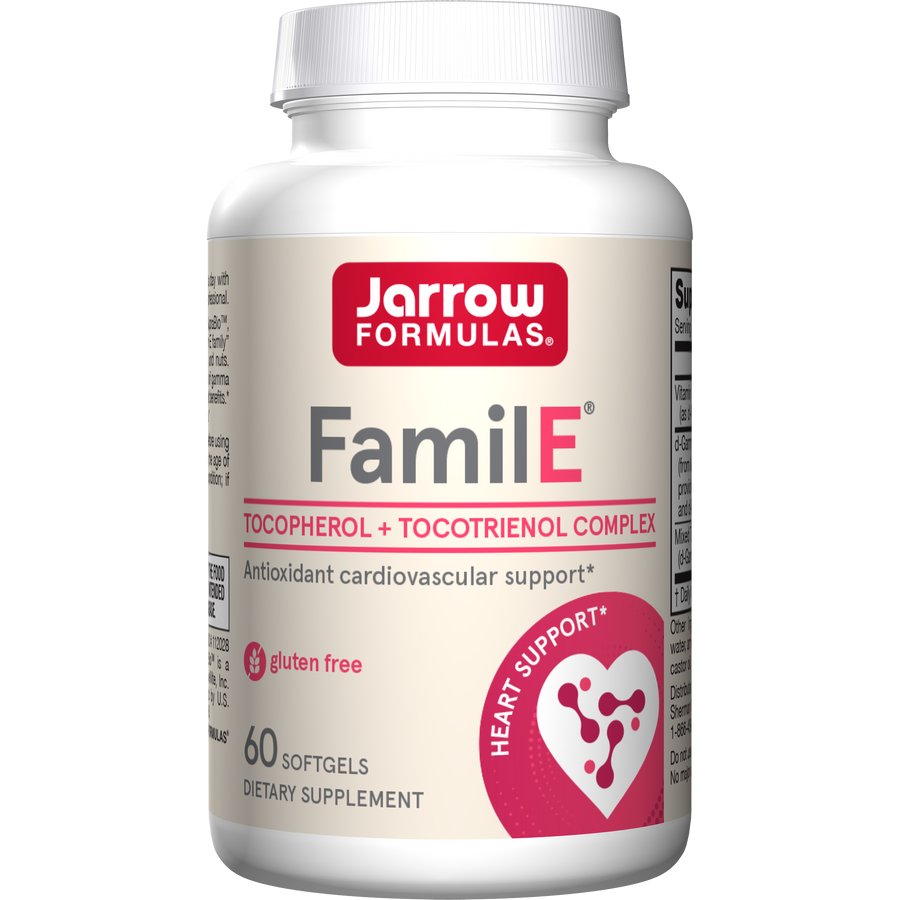 Jarrow Formulas Famil - E 60 softgels Witamina E - Sklep Witaminki.pl