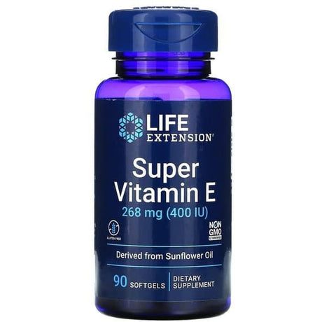 Witamina E Life Extension Super Vitamin E 268 mg 90 softgels - Sklep Witaminki.pl