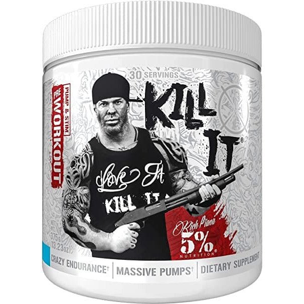 5% Nutrition Kill It 354 g Blue Raspberry Pre - Workout - Sklep Witaminki.pl